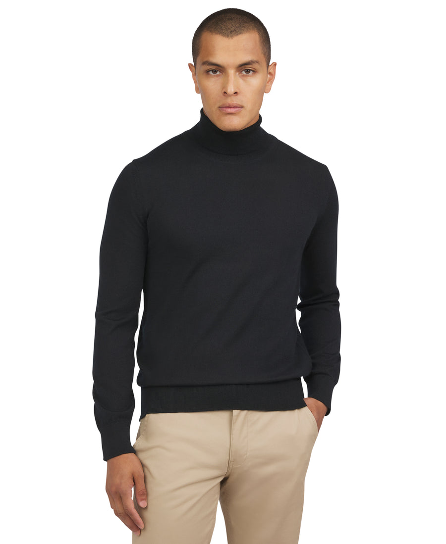 Merino Rollneck ~ Dark Navy