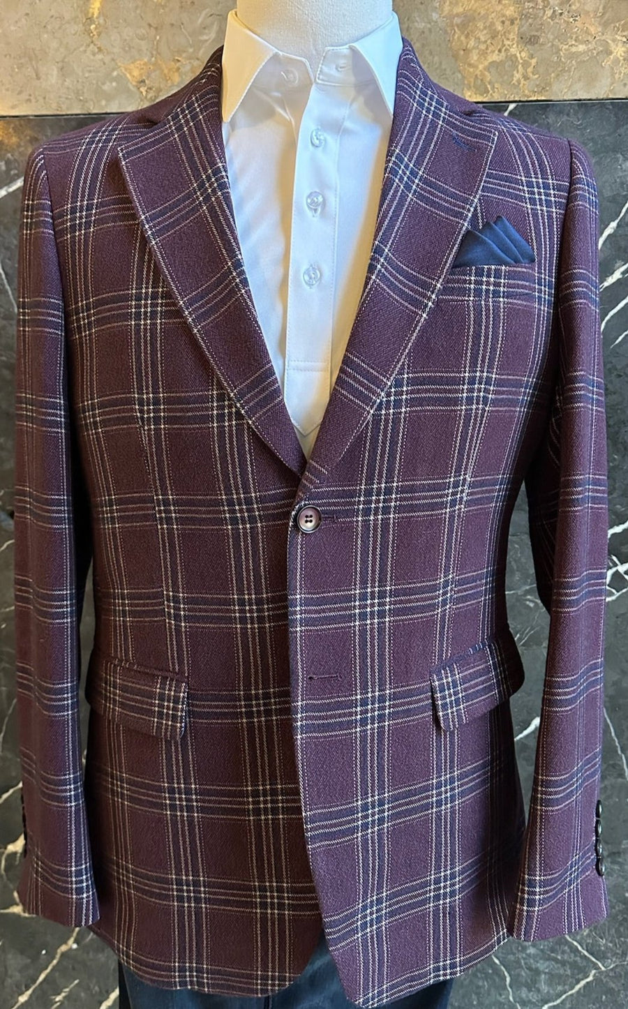 Puritan Plaid Blazer