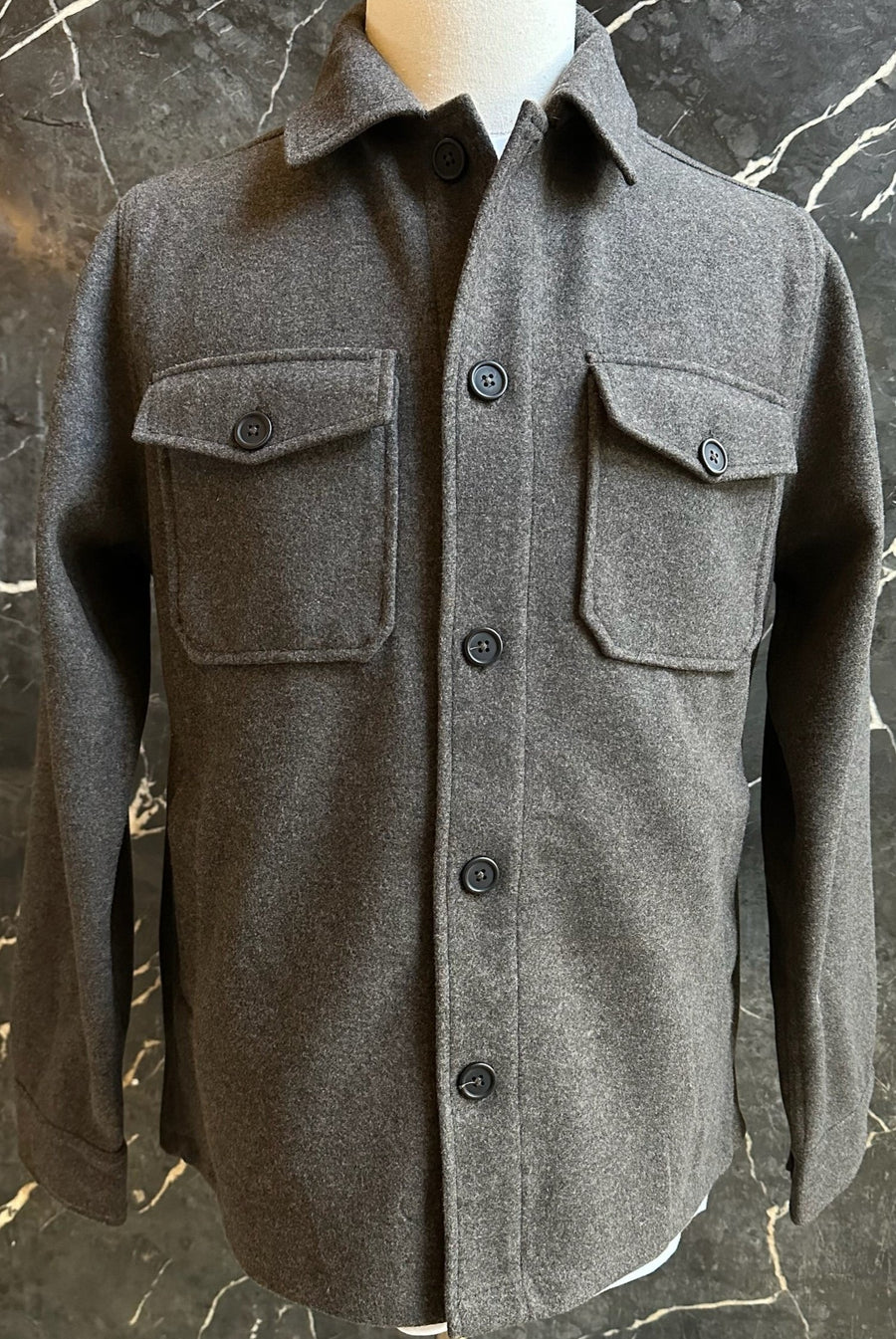 Dark Mocha Overshirt