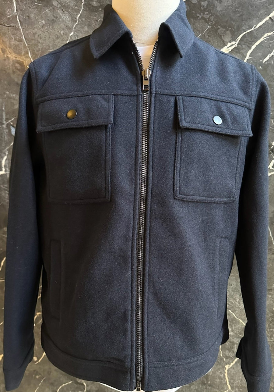 Navy Trucker Jacket