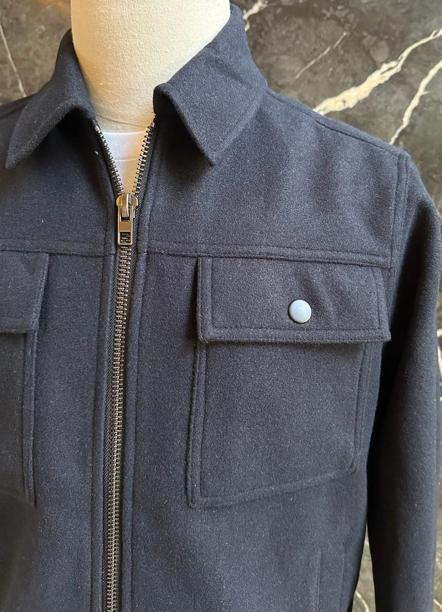 Navy Trucker Jacket