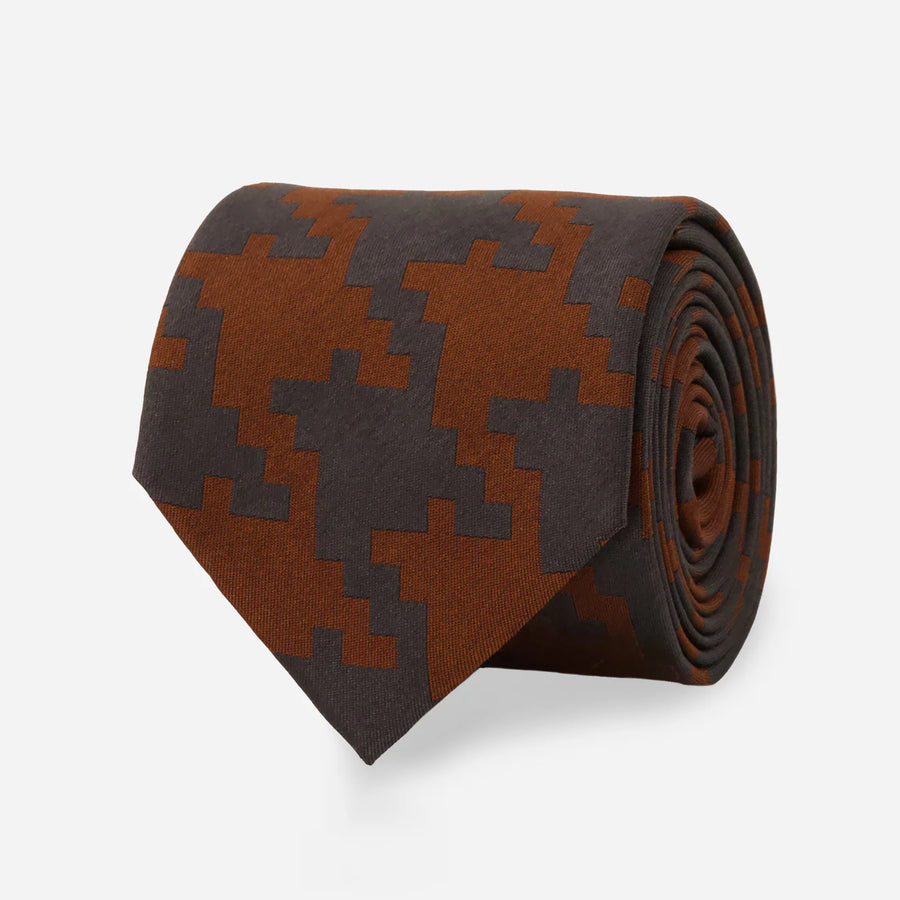 Harvest Houndstooth Tie